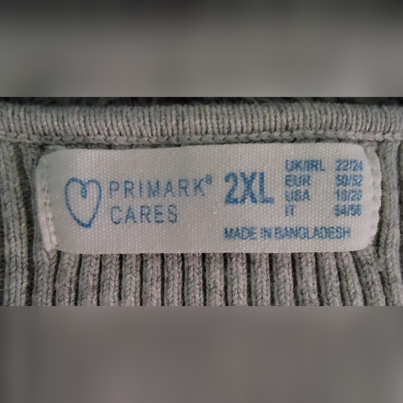 Grey ribbed button cardigan - Picture 4 of 10